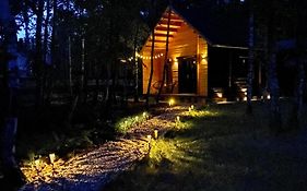 DOMEK W BRZOZACH nad jeziorem z balią na wyłączność